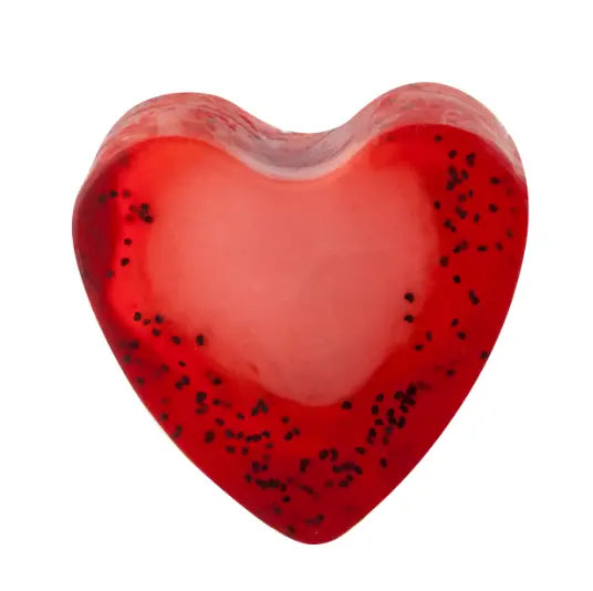 savons forme cœur - ma joly savonnerie